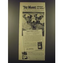 1949 Minute Tapioca Ad - recipe for Cheery Cherry Tapioca - The Works