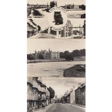 Good Luck From Stamford Lincs Black Cat 3x Real Photo Postcard s