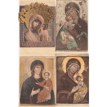 Prieure Des Moines D'Amay Meuse 4x Notre Dame French Old Postcard s