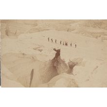 Adelboden Guided Mountain Snow Tour Antique Switzerland Postcard