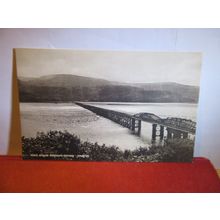 ACROSS BARMOUTH ESTUARY, WALES unused postcard by Judges dated 1952 =