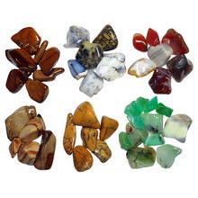52224 - 1 Kg Mixed Natural Non Treated Large Size Tumbled Australian Gemstones