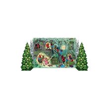 11523 - Korsch Advent - Gnome Christmas from 1951 - 11.75"H x 16.625"W x .1"D