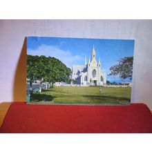 SAINT RAPHAEL CHURCH, HEREDIA, COSTA RICA used postcard =