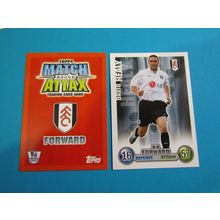 David Healy - Fulham - Match Attax 2007/08 Football Card