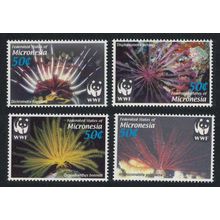 Micronesia WWF Feather Stars 4v 2005 MNH SG#1347-1350 MI#1674-1677 Sc#659 a-d