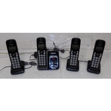 Panasonic KX-TGD560 Link2Cell Cordless Phone System With Bluetooth 4 Handsets