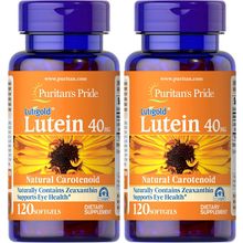 Puritan'S Pride Premium Lutigold Lutein Carotenoid 40Mg with Zeaxanthin for Men