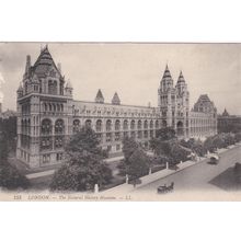 EC912 LONDON - THE NATURAL HISTORY MUSEUM. LL PRINTED POSTCARD