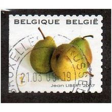 BEL 2007 (52c)(S/A) 'FRUIT-PEARS' FINE USED (EBID10370)