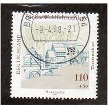 GER 1997 110pf+ 50 'WATERMILLS -' FINE USED (EBID30-179)