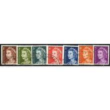 1966/1973 SG 382-388a - #2 fine used (o)