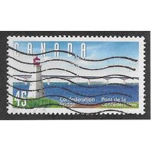 CAN 1997 45c 'CONFEDERATION BRIDGE ( L)' FINE USED (EBID71-454)