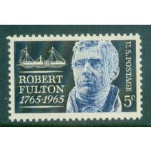 1270 5c Robert Fulton Fine MNH MA1294 (22)