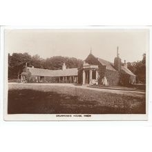 Drumrossie House Insch Postcard 1916 RP WW1 Hospital Aberdeenshire