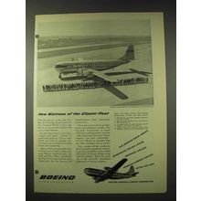 1948 Boeing Stratocruiser Ad, Mistress of Clipper Fleet