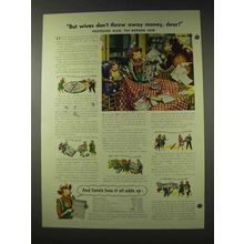 1948 Borden's Dairy Ad - Elsie the Cow - Wives Don't