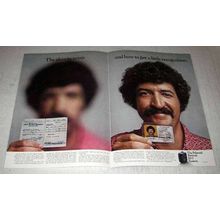 1972 Polaroid Portrait ID-3 System Ad - Recognition