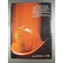 1980 Fireman's Fund Ad - Looking For Business Insurance