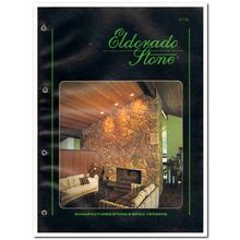 ELDORADO STONE CORP 1982 precast cement veneer vintage catalog