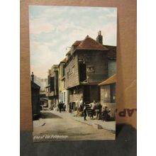 A BIT OF OLD FOLKESTONE, KENT.. unused antique postcard. =