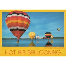 Hot Air Balloon Event at Farmington New Mexico USA Postcard