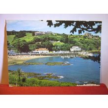 ROZEL BAY, JERSEY used postcard by Jarrold 1976 postmark =