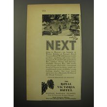 1955 The Royal Victoria Hotel Advertisement
