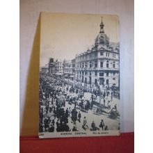 AVENIDA CENTRAL, RIO DE JANEIRO, BRAZIL used antique postcard =