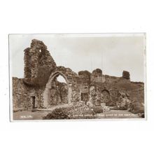 Hastings Castle Showing Altar Of The Holy Cross, Sussex, RP Postcard.