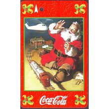 Coca Cola~Santa Claus S'pore Transitlink Train/Bus Card