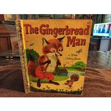 Little Golden Book The Gingerbread Man (F) 6th Edition By Nancy Nolte 1969