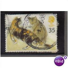 1995 GB TORTOISESHELL AND ABYSSINIAN CATS F/U SG1851