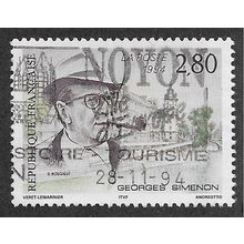 FRA 1994 2.80F 'GEORGES SIMENON' FINE USED (EBID66-990)