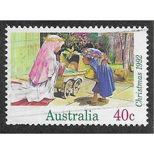 AUS 1992 45c 'CHRISTMAS' FINE USED (EBID68-765)