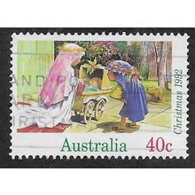 AUS 1992 45c 'CHRISTMAS' FINE USED (EBID68-766)