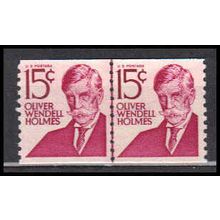 1305E 15c Oliver Holmes Very Fine MNH Dry Gum CLP CA0037