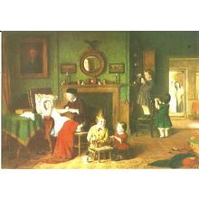 Art FREDERICK DANIEL HARDY Playing At Doctors (Medici 1595)