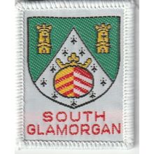 Scout Badge Wales - South Glamorgan - Black Back (BY264)