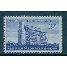 1074 3c Booker T. Washington Fine MNH MA0168