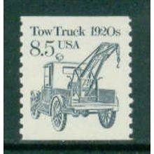 2129 8.5c Tow Truck Fine MNH Dry Gum MA1999