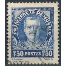 Prince Louis II: 1.50fr - Monaco 1933 - FH - MiNr 119