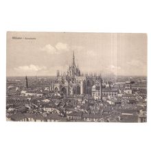 MILAN, MILANO , view ITALY unused vintage postcard, #