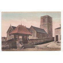 Mortehoe Church & Lychgate Devon Postcard 22970