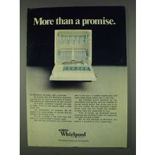 1978 Whirlpool Dishwasher Ad - More than a Promise