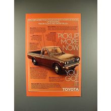 1978 Toyota SR-5 Long Bed Sport Truck Ad!