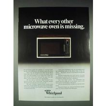 1978 Whirlpool Microwave Oven Ad - Other is Missing