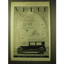 1924 Velie Coach Sedan Ad - The smartest car on the highway
