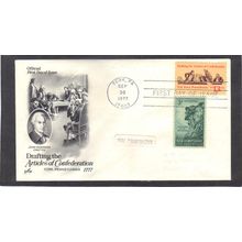 FDC Art Craft 1726 13c Congress + 1068 (Cachet-Penciled/A) CV00776