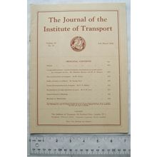 1948 Journal of Institute of Transport Vol. 22, No.17